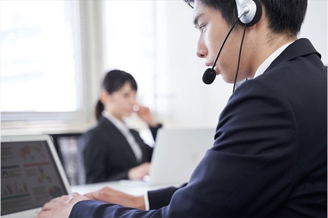 AOSデータ復旧サービスセンターへのお問い合わせイメージ